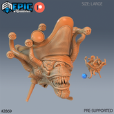 Captain Blackeyes 3D-printed model